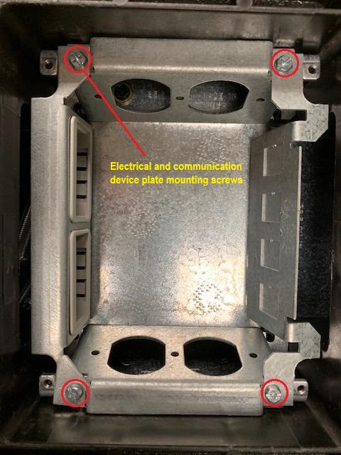 Floor Boxes - Are the RFB4 device plates compatible with the RFB4-4DB ...